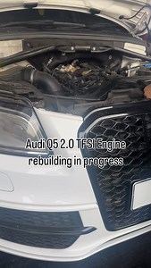 Audi Q5 2.0 TFSI Engine rebuilding in progress @mr_engines_uk_ltd_official_ HQ Brought into us engine misfiring and consuming a lot of oil #engine #viral #engineering #fyp #viralvideos #trend #carporn #audi #audittrs #audirs6avant #audicarsworld #volk #volkswagen #skoda #uae #usa #uk #world | Automotive Components Specialist Ltd | Facebook