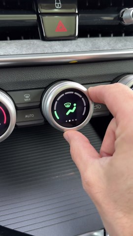 Skoda Superb : commande manuelle de la climatisation