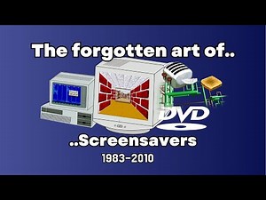 🎨 The forgotten art of Screensavers 🎨 #nostalgia