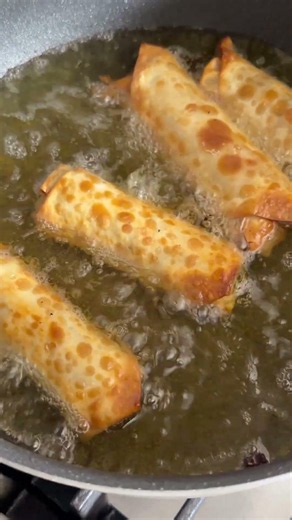 Crispy, golden, and gone in minutes! These shrimp egg rolls are one of those too easy not to make