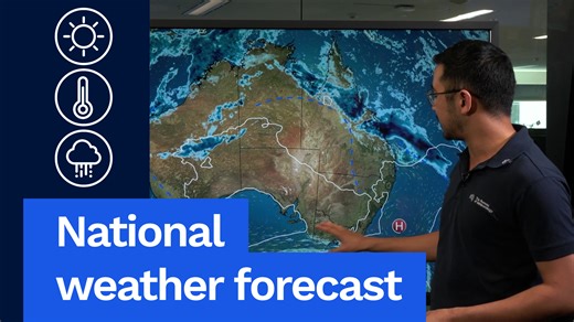 8.5K views · 100 reactions | National Weather Forecast: Rain and storms continue in the north, becoming warmer in the south. Video current: 1:30pm AEDT 11 December 2024. For the latest forecasts and warnings, go to www.bom.gov.au or the BOM Weather app. | Bureau of Meteorology | Facebook
