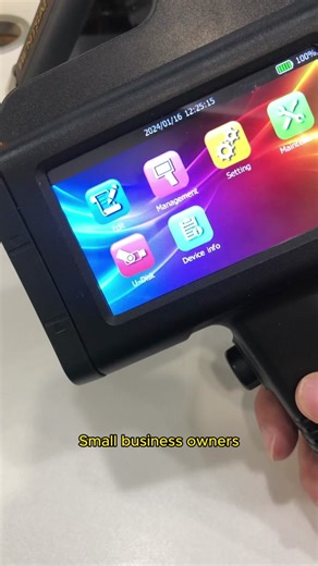 Easy to operate handheld date coding printer for #smallbusinessowner 🖨️#smallbusinesstiktok #dateprinter #dateprinting #productsyouneed #tiktokviralproducts #tiktokmademebuyit #fyp #bentsai #portableprinter #handheldinkjetprinter #mobileprinter #smallcharacterinkjetprinter #inkjetcoding #handheldcodingmachine #tijprinter #inkjetcodingmachine #handheldprinter #portableinkjetprinter #datecode #datecoding #datecodingmachine #cartonboxprintingmachine #bentsaihandheldprinter #bentsaicodingprinter #b