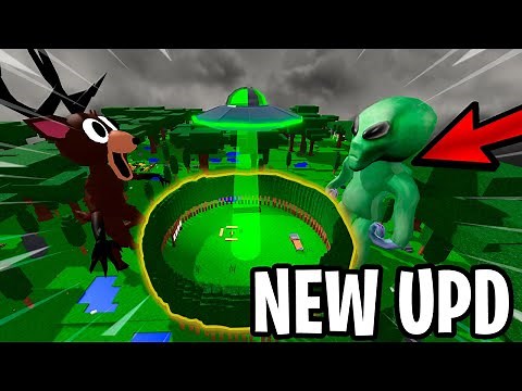 I Built THE UFO in 99 NIGHTS IN THE FOREST ROBLOX