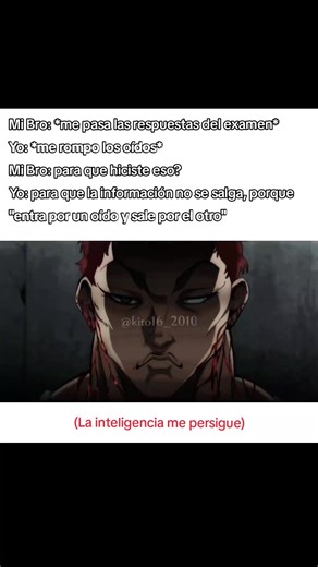 Ya inician las clases 🔥 #baki | #memes | #memesbaki | memes de baki