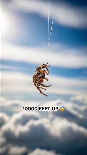 Spiders Can Actually FLY 🕷️✈️