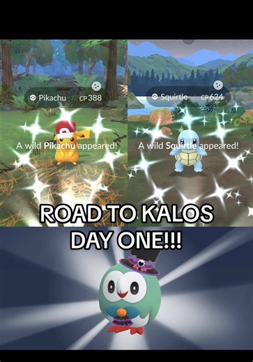The road to Kalos event just started in pokemon go 👀 #pokemongo #shiny #shinypokemon #pokemon #gotour