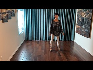 I Scream! line dance demonstration and tutorial by Stephie