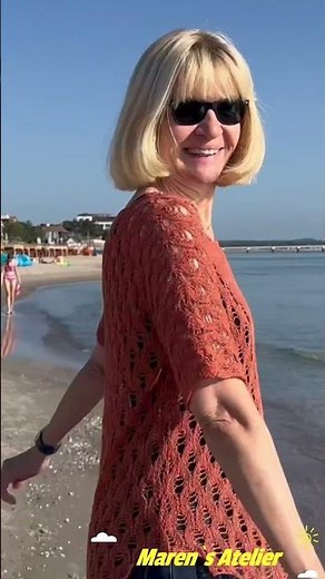 Luftiges Sommershirt mit Ajourmuster #stricken #strickanleitung #knitting
