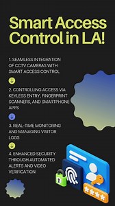 🔒 Total Security: Integrating Cameras with Smart Access Control in LA! 🚪📹 How does integrating CCTV with smart access control improve security in Los Angeles? At Digital Surveillance, we specialize in combining CCTV and access control systems for total security solutions in Los Angeles. In this reel, we showcase: ✅ Seamless integration of CCTV cameras with smart access control ✅ Controlling access via keyless entry, fingerprint scanners, and smartphone apps ✅ Real-time monitoring and managing