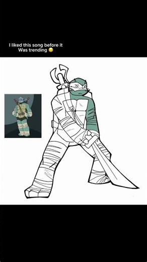 Sorry for all the speedpaints lol #tmnt #saverottmnt #rottmnt #art #artist #youngartist #weezer