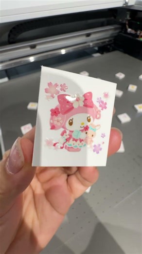 It's about UV printing on eraser today !
