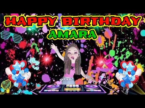 happy birthday amara 🎂 | ahns birthday studio |