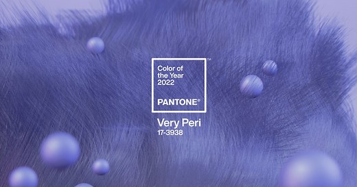 La couleur Pantone de l'année 2022 est Very Peri