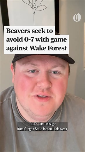 The first half of Oregon State’s football season bounced back and forth between bitter disappointment and unmitigated disaster. It is a new day and a new opportunity to right the ship, or so say the Beavers (0-6) ahead of Saturday’s matchup with Wake Forest. Read more from reporter Ryan Clarke: https://theoregonian.visitlink.me/_udqjm | The Oregonian