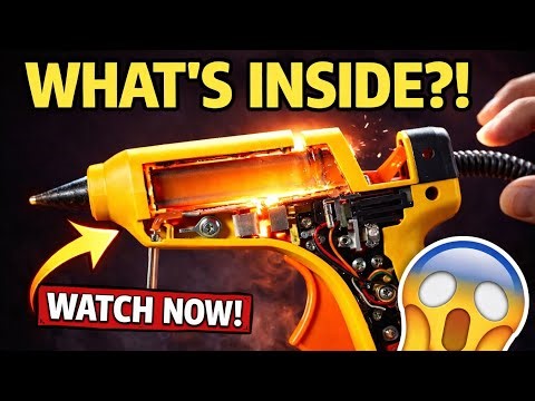 😱 I Opened a Glue Gun… You Won’t Believe This!