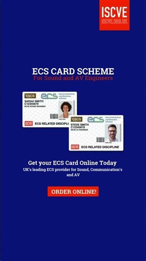 Do you need an ECS Card? Sign Up Today...