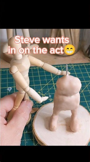 Armature Building with foil, wire and Sculpey polymer clay