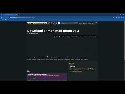 how to get the kman mod menu