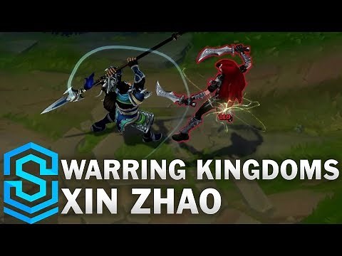 Warring Kingdoms Xin Zhao (2017) Skin Spotlight - League of Legends