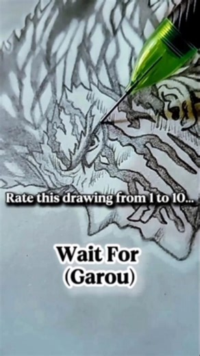 Garou is the Real Monster! 🔥 Rate this 1-10! #shorts #onepunchman #garou #animeart