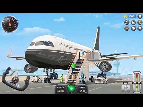 Unexpected Flight Emergency 🚨 City Airport Landing Challenge | Android Gameplay