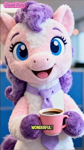 Pony Goes to Work #pony #ponies #cartoon #mylitlepony #childrenscartoon