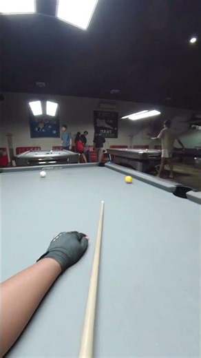 shooting the ball far without extension 🤕 #billiards #pool #8ballpool #pov