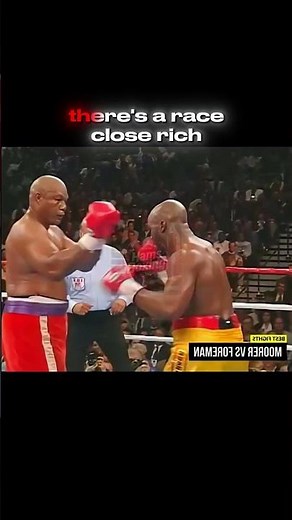 George Foreman vs Michael Moorer – Legendary KO SHOCK! 😱 Boxing Fight HD