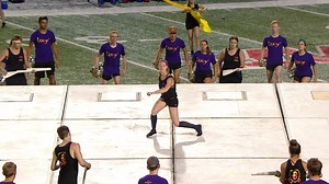 Take a look behind the curtain as the Bluecoats ran a chunk of their 2021 production, "Lucy," for a live movie theater audience on July 15. 📅: dci.fan/Bloo21Tour #DCI2021 | Drum Corps International