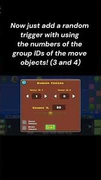 Random Trigger Guide GD level builder #geometrydash