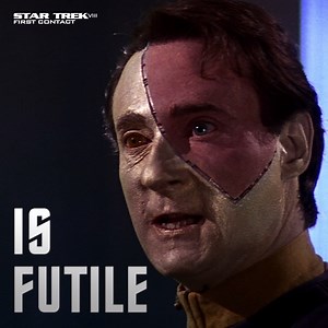 Tune in to the 25th Anniversary panel for Star Trek VIII: First Contact with host Wil Wheaton and panelists Patrick Stewart, Jonathan Frakes, Brent Spiner and Alice Krige. Stream it live TOMORROW at StarTrek.com/FirstContact at 12:20pm PST. | Paramount Home Entertainment