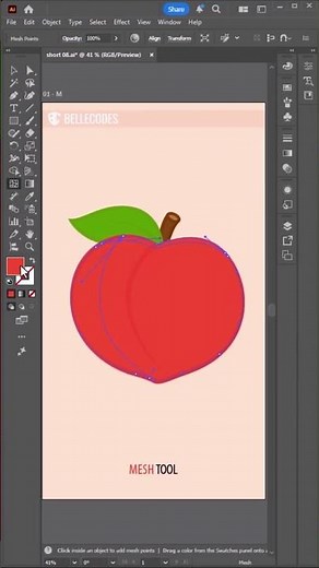 Illustrator Quick Tips | Mesh Tool