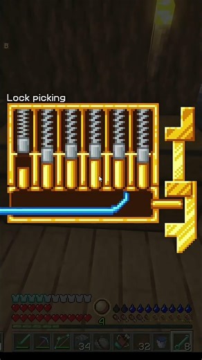Minecraft Lockpicking: Can You Crack This Chest? Let's Find Out! #shorts #minecraftmanhunt