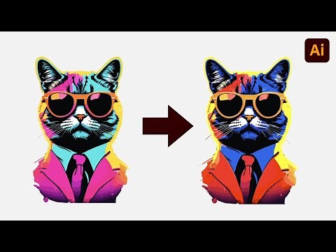 How to Change PNG Color in Illustrator