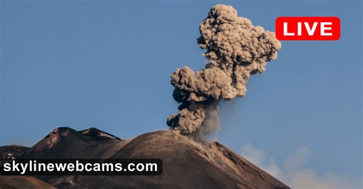 Web Kamera uživo Etna – krateri na vrhu | SkylineWebcams