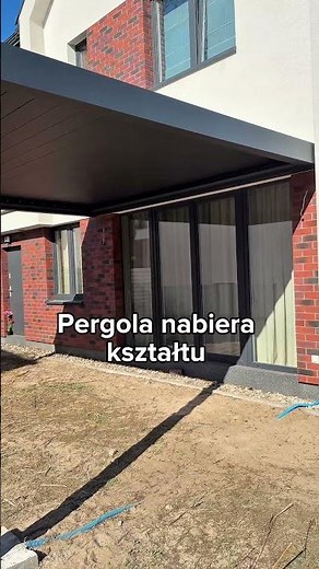 Montaż pergoli od podstaw | Etap dach