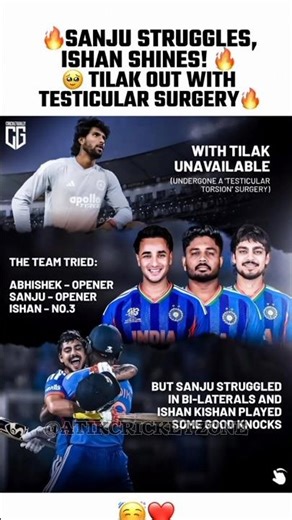 ABHISHEK SANJU AND ISHAN THREE OPENERS ☠️☠️