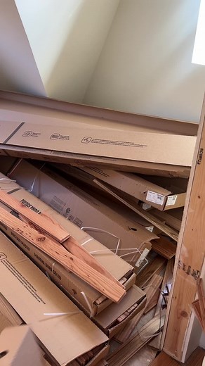 The Attic Update you’ve been waiting for! And my favorite tool of the week 👌🏼 @Worx Tools #cardboardcutter