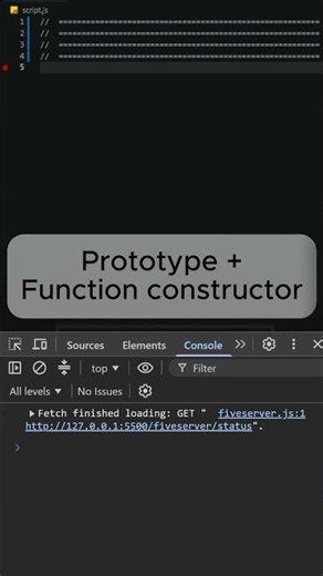 JAVASCRIPT FUNCTION CONSTRUCTOR + PROTOTYPE INHERITANCE