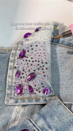 Add sparkle to clothes, bags, shoes, and more — the perfect tool set for quick DIY rhinestone projects. 🔍 Find it at https://temu.to/m/pwxwad10vvj or with this code qfg37327. #temu #craftsupplies