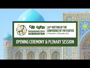 CITES CoP20 Opening Ceremony & Plenary Session (24 November - Morning)