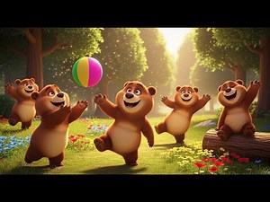 Counting Bears Playing in the Forest 🐻🌲 | Learn Numbers for Kids | Fun Preschool Counting Adventure