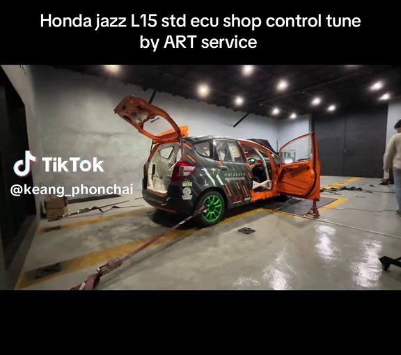 Honda jazz L15 std ecu shop control tune by art service #DYNOJET #Ksdynojet #dynojetสัตหีบ #dynojetพัทยา