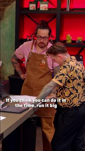 Go big or (hopefully don't) go home 🤞#InkMaster