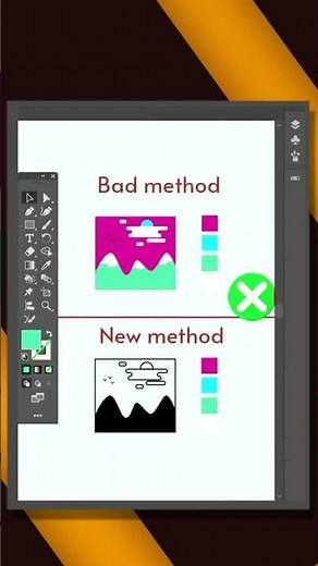 Quick Color Tip in Adobe Illustrator | Make Better Color Choices Instantly 🎨