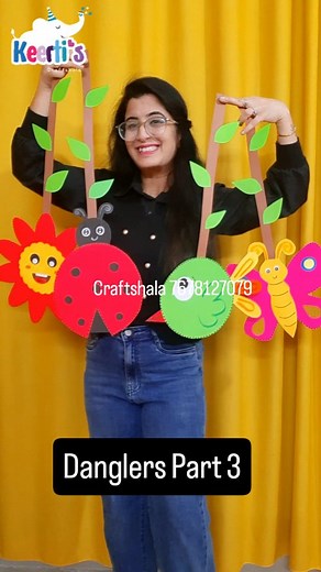 Keerti's Craftshala on Instagram: "🌸✨ Springtime Classroom Magic! ✨🌸 Transform your learning space with our vibrant spring-themed hanging danglers! 🦋🌼 These handcrafted decorations not only brighten up the classroom but also create an engaging environment for young minds. Perfect for welcoming the new season and inspiring creativity among students. 🎨📚 Features: High-quality materials ensuring durability Colorful designs featuring butterflies, flowe