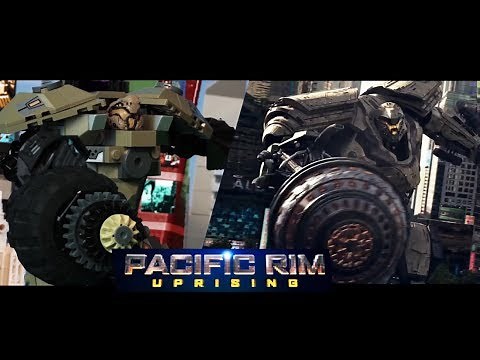 PACIFIC RIM : Uprising in LEGO - Side by Side version. Trailer stop-motion