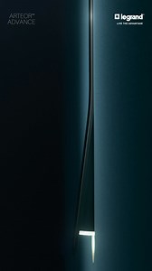 Experience refined control with a floating rocker design, subtle illumination, and a smooth, responsive touch in Arteor Advance. | Legrand