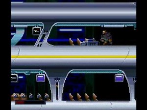 Demolition Man (SNES) Stage 5-The Monorail