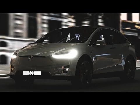 Beamng Drive | Realistic TESLA Model X mod ! [DOWNLOAD]